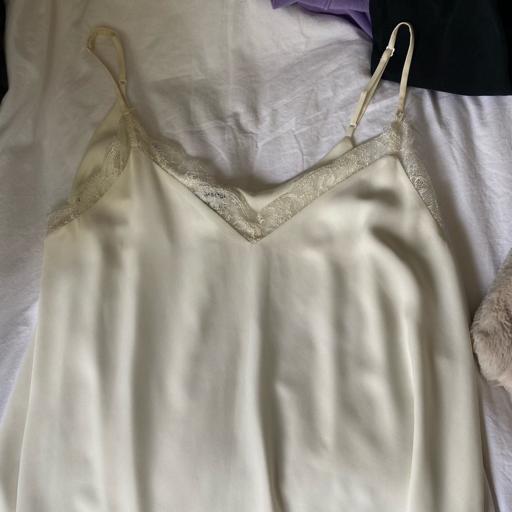 Polyester Babaton lace tank top